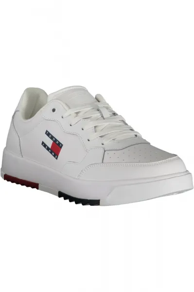 Tommy Hilfiger RETRO BASKET ESSENTIAL Pánske tenisky, biela, veľkosť