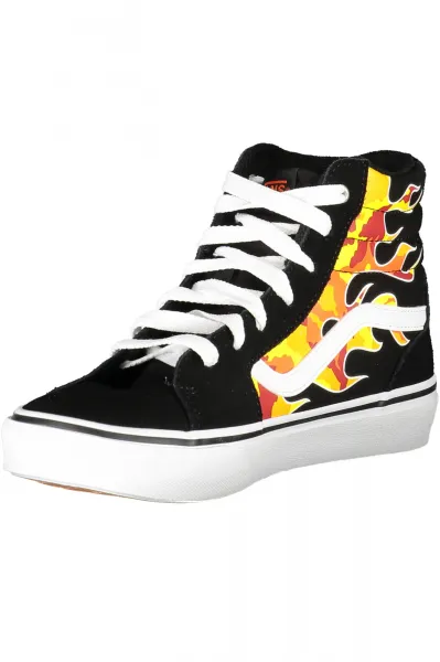 Vans vysoké tenisky s plameňmi