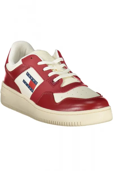 Dámske športové tenisky Tommy Hilfiger červené