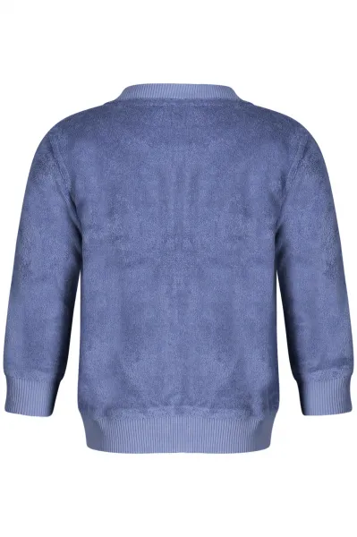 Detská mikina K-WAY na zips modrá