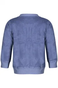 Detská mikina K-WAY na zips modrá