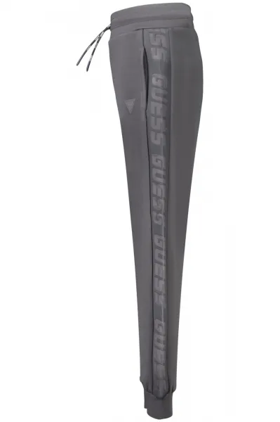 Detské tepláky GUESS JEANS čierne