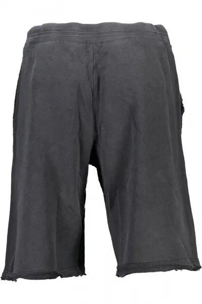 Čierne pánske bermudy GUESS JEANS