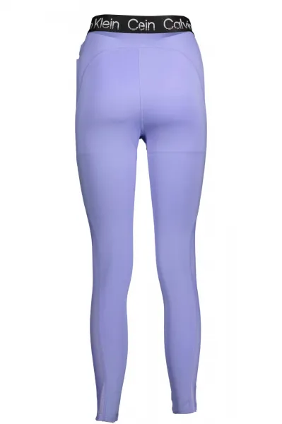 Fialové legíny Calvin Klein