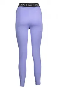 Fialové legíny Calvin Klein