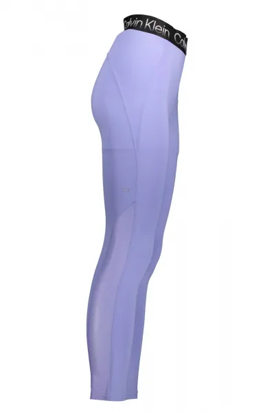Fialové legíny Calvin Klein