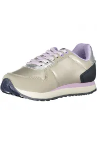 Detské strieborné športové tenisky US Polo Assn.
