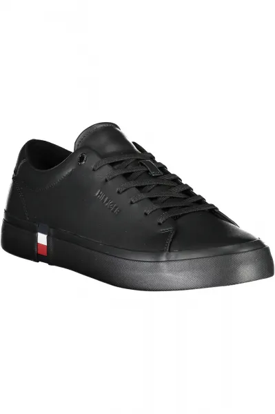 Čierne pánske športové tenisky Tommy Hilfiger