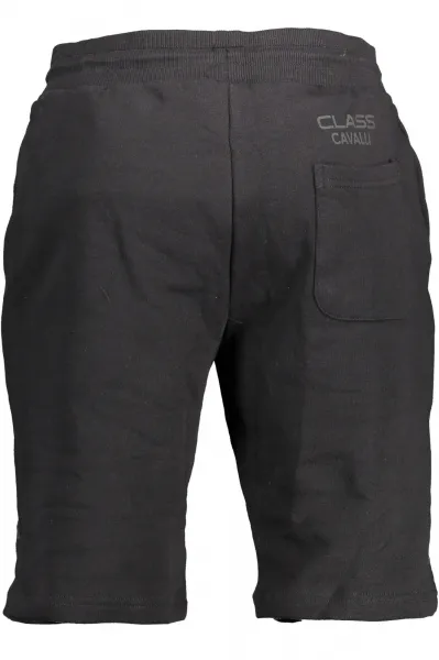Pánske bermudy Cavalli Class čierne