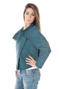 Zelená dámska športová bunda Calvin Klein