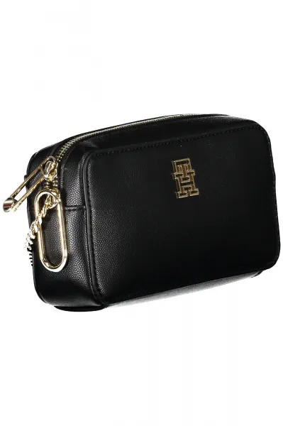 Čierna dámska crossbody kabelka Tommy Hilfiger Timeless Chain Camera Bag