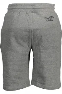 Cavalli Class sivé pánske bermudy