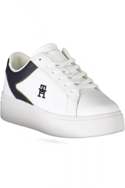 Biele dámske športové tenisky Tommy Hilfiger