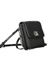 Calvin Klein Handbag Women / Girl Black Jacquard Mono