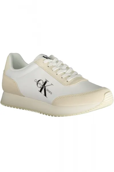 Calvin Klein White Low Top