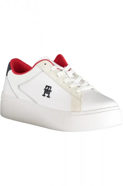Biele dámske športové tenisky Tommy Hilfiger
