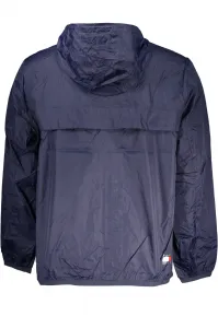 Tommy Jeans Men's Brand Logo Full Zip Elastic Cuffs And Both Waterproof High Collar Hoodie L