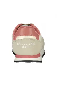 Detské béžové športové tenisky US Polo Assn.