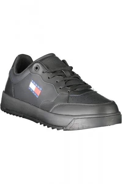Tommy Hilfiger RETRO BASKET ESSENTIAL Pánske tenisky, čierna, veľkosť