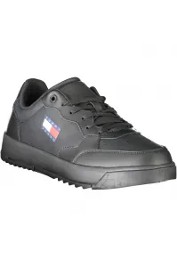 Tommy Hilfiger RETRO BASKET ESSENTIAL Pánske tenisky, čierna, veľkosť