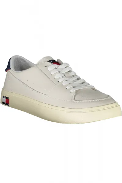 Biele pánske športové tenisky Tommy Hilfiger