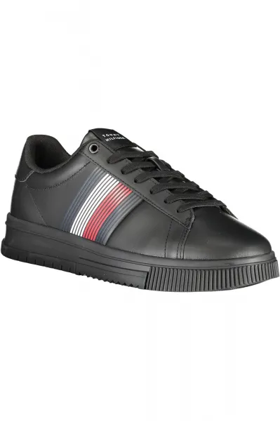 Čierne pánske športové tenisky Tommy Hilfiger