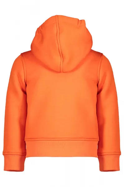 Oranžová športová bunda pre deti