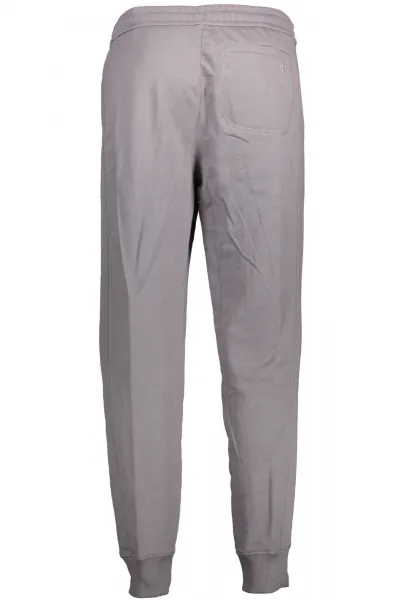 Pánske tepláky Calvin Klein sivé