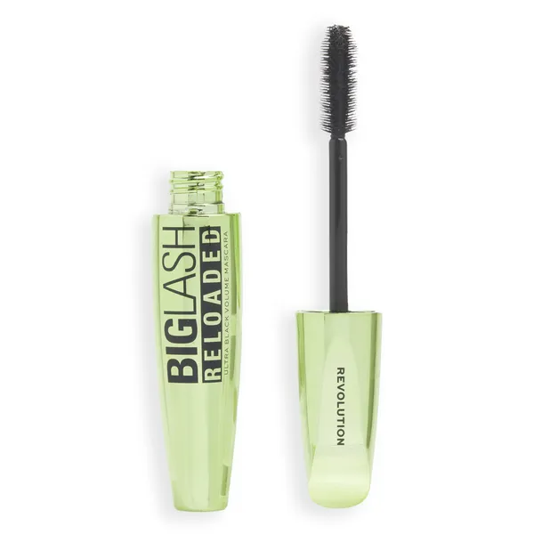 Makeup Revolution Big Lash Reloaded objemová riasenka v extra čiernej odtieň Ultra Black 8 ml
