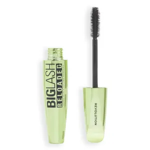 Makeup Revolution Big Lash Reloaded objemová riasenka v extra čiernej odtieň Ultra Black 8 ml