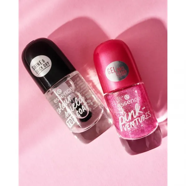 essence Colour Shield vrchný lak na nechty 8 ml