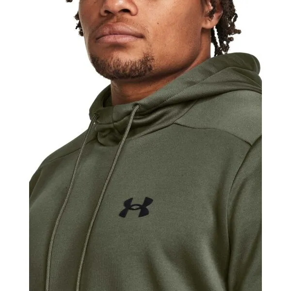 Under Armour ARMOUR FLEECE HOODIE Pánska mikina, khaki, veľkosť