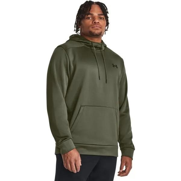 Under Armour ARMOUR FLEECE HOODIE Pánska mikina, khaki, veľkosť