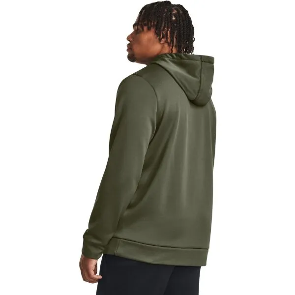 Under Armour ARMOUR FLEECE HOODIE Pánska mikina, khaki, veľkosť