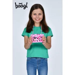 BAAGL LABKY Peňaženka na krk, ružová, veľkosť