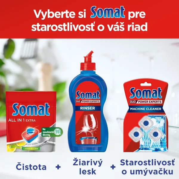 SOMAT All in 1 Extra Tablety do umývačky 100 kusov