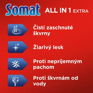 SOMAT All in 1 Extra Tablety do umývačky 100 kusov