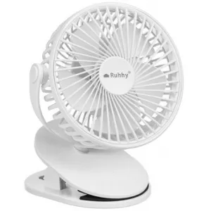 MG Clip bezdrôtový stolný ventilátor, biely