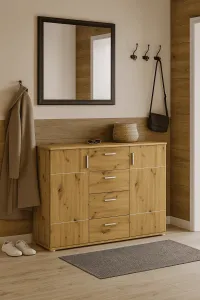 ArtExt Komoda JONAS JOK03 Farba: Dub artisan