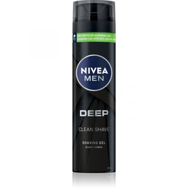 NIVEA MEN Deep gél na holenie pre mužov 200 ml