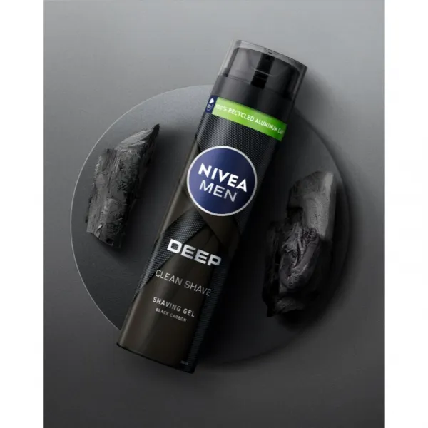 NIVEA MEN Deep gél na holenie pre mužov 200 ml