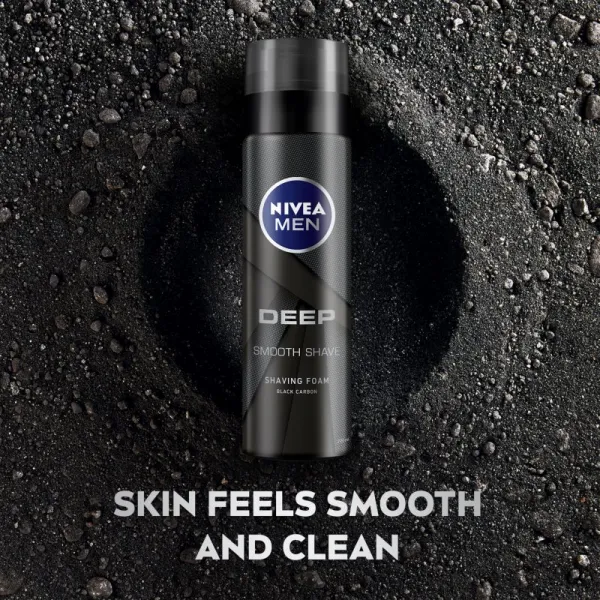 NIVEA MEN Deep pena na holenie pre mužov 200 ml