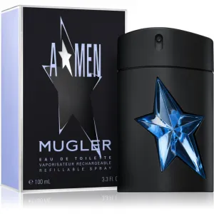 Mugler A*Men toaletná voda plniteľná pre mužov Rubber Flask 100 ml
