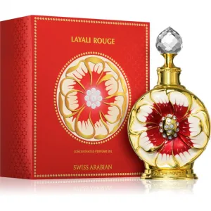 Swiss Arabian Layali Rouge parfémovaný olej pre ženy 15 ml