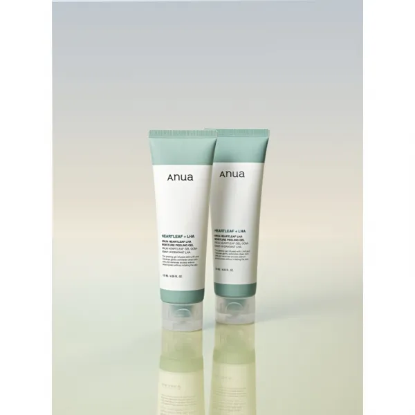 Anua Heartleaf LHA Moisture Peeling Gel jemný gélový peeling pre citlivú pleť so sklonom k akné 120 ml