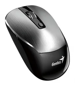 Myš bezdrátová, Genius NX-7125, stříbrná, optická, 1200DPI