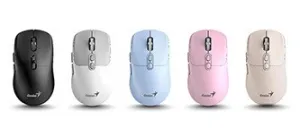 Myš bezdrátová, Genius NX-8080S BT, růžová, optická, 1600DPI
