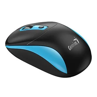 Myš bezdrátová, Genius NX-7123, černo-modrá, optická, 1200DPI