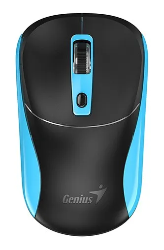 Myš bezdrátová, Genius NX-7123, černo-modrá, optická, 1200DPI