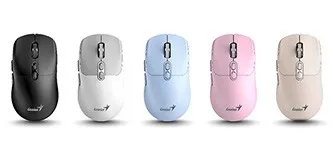 Myš bezdrátová, Genius NX-8080S BT, modrá, optická, 1600DPI